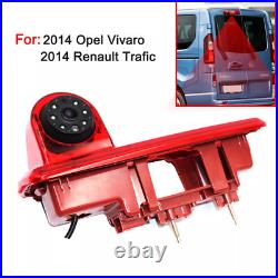 Reversing Camera Brake Light For Vauxhall/Opel Vivaro Renault Traffic+7 Monitor