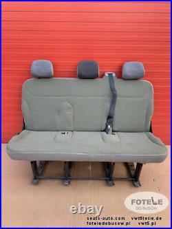 Seat triple bench Renault Trafic Opel Vauxhall Vivaro Nissan Primastar 2001-2014