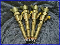 Set Of 4 Renault Trafic Vauxhall Vivaro 1.9dci Bosch Diesel Injector 0445110110b