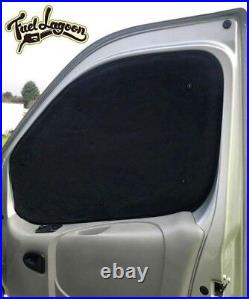 Silver Thermal Window Screen Blind 5 set Vauxhall Vivaro Renault Trafic Camper