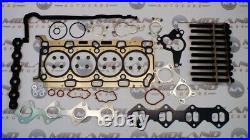 TIMING CHAIN KIT + COVER + HEAD GASKET + BOLTS FOR RENAULT 2.0 DCi M9R ENGINE