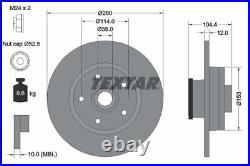Textar 92268903 Brake Disc Fits Renault Trafic 2.0 dCi 170 2.0 dCi 130 2014-2022