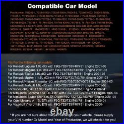 Turbo Turbocharger For Vauxhall Vivaro Renault Trafic 1.9 DTI 101-102 Hp 2001