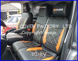 VAR Van Seat covers Renault Trafic/ Vauxhall Vivaro 2015-22 Original Fit No Logo