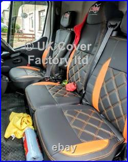 VAR Van Seat covers Renault Trafic/ Vauxhall Vivaro 2015-22 Original Fit No Logo