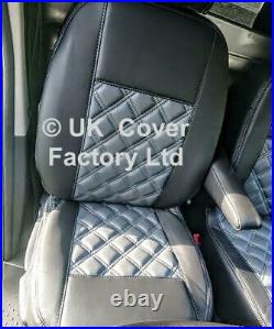 Van Seat Covers Renault Trafic Vauxhall Vivaro 2015+ Grey A2