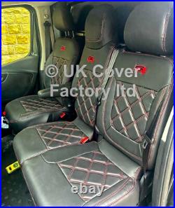 Van Seat Covers Vauxhall Vivaro Renault Trafic 2015+ R Logo Bentley Van Seat Covers Vauxhall Vivaro Renault Trafic 2015+ R Logo Bentley