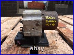 Vauxhall Vivaro Abs Pump / Unit 2.0 Td 8200511146 2007 2011 Renault Trafic Vauxhall Vivaro Abs Pump / Unit 2.0 Td 8200511146 2007 2011 Renault Trafic