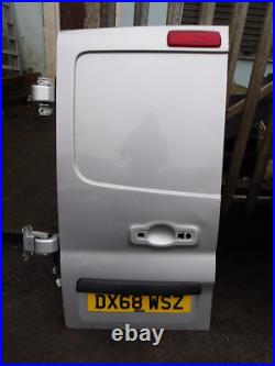 Vauxhall Vivaro Rear Door N/s 2015 2019 Vauxhall Vivaro Silver