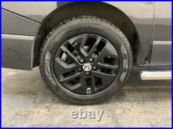 Vauxhall Vivaro Renault Trafic 17 Inch Black Alloy Wheels Tyres Unmarked Genuine