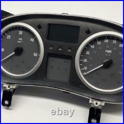 Vauxhall Vivaro Renault Trafic 2.0 Speedo Instrument Cluster P8201297597 11 14 Vauxhall Vivaro Renault Trafic 2.0 Speedo Instrument Cluster P8201297597 11 14