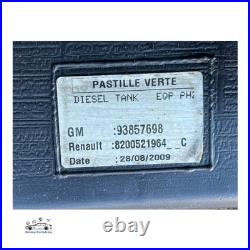 Vauxhall Vivaro Renault Trafic 2007-2014 Fuel Diesel Tank 93857698 8200521964 Vauxhall Vivaro Renault Trafic 2007-2014 Fuel Diesel Tank 93857698 8200521964