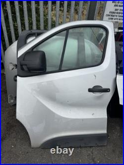Vauxhall Vivaro Renault Trafic 2014-2018 Passenger Front Door Left Lh N/s Silver