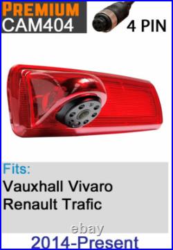 Vauxhall Vivaro/ Renault Trafic 2014+ Brake Light reversing camera +10M cable Vauxhall Vivaro/ Renault Trafic 2014+ Brake Light reversing camera +10M cable