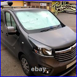 Vauxhall Vivaro Renault Trafic 2015 + Thermal Window Blind Vivaro Camper Van 7pc