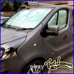 Vauxhall Vivaro Renault Trafic 2015 + Thermal Window Blind Vivaro Camper Van 7pc