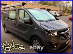 Vauxhall Vivaro Renault Trafic 2015 + Thermal Window Blind Vivaro Camper Van 7pc