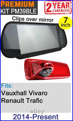 Vauxhall Vivaro Renault Trafic Brake Light Reversing Camera Kit Easy Fit Vauxhall Vivaro Renault Trafic Brake Light Reversing Camera Kit Easy Fit