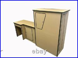 Vauxhall Vivaro Renault Trafic Campervan Camper van Kitchen Unit pod MDF2 Fridge