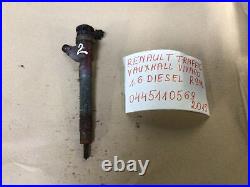 Vauxhall Vivaro Renault Trafic Fuel Injector R9m 1.6 Diesel 0445110569 2015