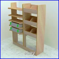 Vauxhall Vivaro / Renault Trafic SWB Double cab Plywood van racking