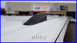 Vauxhall Vivaro Renault Trafic Short Wheel Black Roof Rail Bars Racks 2015onward Vauxhall Vivaro Renault Trafic Short Wheel Black Roof Rail Bars Racks 2015onward