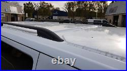 Vauxhall Vivaro Renault Trafic Short Wheel Black Roof Rail Bars Racks 2015onward Vauxhall Vivaro Renault Trafic Short Wheel Black Roof Rail Bars Racks 2015onward