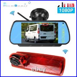 Vauxhall Vivaro Renault Trafic Wireless Rear Brake Light Reversing Camera Kit