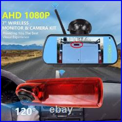 Vauxhall Vivaro Renault Trafic Wireless Rear Brake Light Reversing Camera Kit