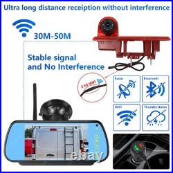 Vauxhall Vivaro Renault Trafic Wireless Rear Brake Light Reversing Camera Kit