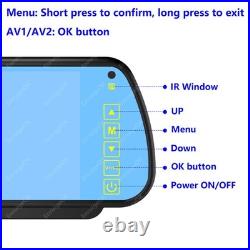 Vauxhall Vivaro Renault Trafic Wireless Rear Brake Light Reversing Camera Kit