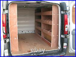 Vauxhall Vivaro SWB Van Tool Storage, Plywood Shelving, Plywood Racking