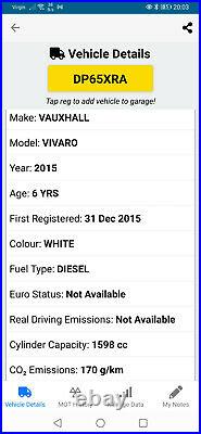 Vauxhall vivaro mk3 renault trafic low mileage 2015 2016 2017long wheel base LWB