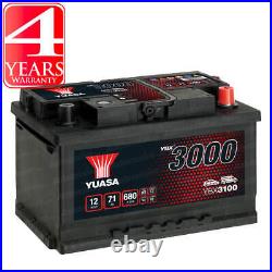 Yuasa Car Battery Calcium 12V 650CCA 71Ah T1 For RENAULT Grand Scenic MK2 1.9